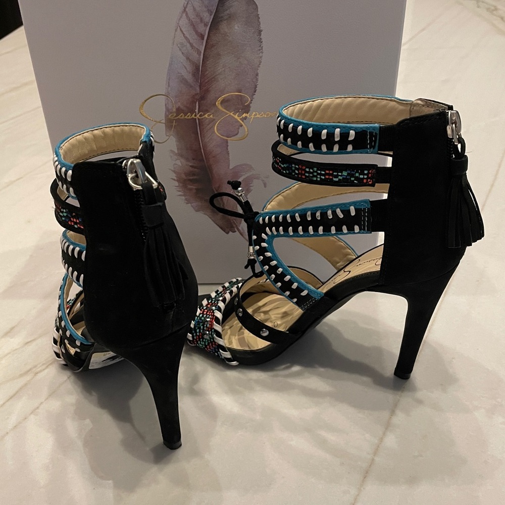 Jessica Simpson Colorful Heels - Picture 3 of 5